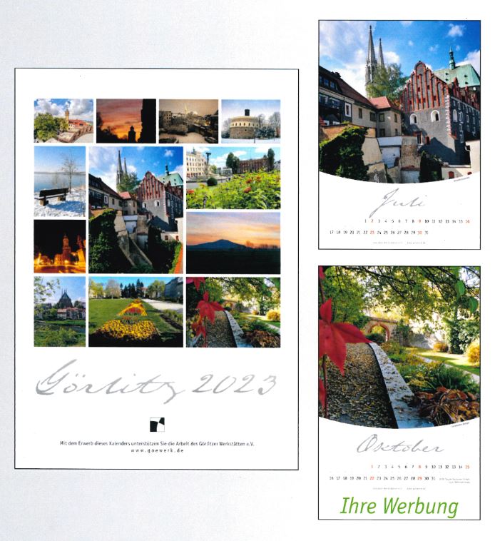 Foto-Kalender 2023 mit Ihrer Werbung - Auf Anfrage